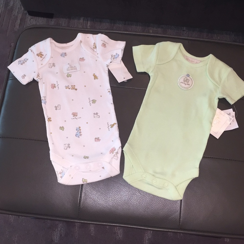 Kids. NWT. Two onesies. Stacy Claire Boyd.
